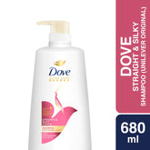 Dove Shampoo Straight & Silky 680ml Imported - YehChez.pk